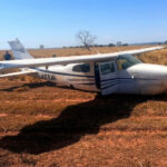 FAB intercepta avi&atilde;o suspeito vindo da Bol&iacute;via e dispara para for&ccedil;ar pouso