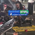 BATIDA VIOLENTA NA BR-364 EM JI-PARANÁ: três pessoas ficam feridas após colisão entre duas motos