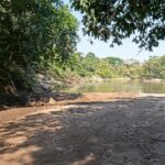 Afluente do Machado, Rio Urupá apresenta trecho praticamente seco