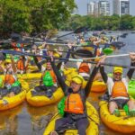 Ação ambiental retira 635 quilos de resíduos das margens do Rio Machado, em Ji-Paraná